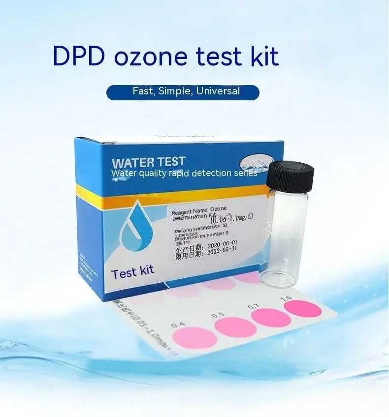 Water Testing Kit - 50개 DPD 오존 키트 순수 수돗물