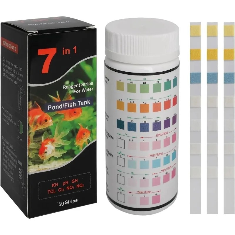 Water Testing Kit - 수족관 테스트 스트립 어항 테스트 키트