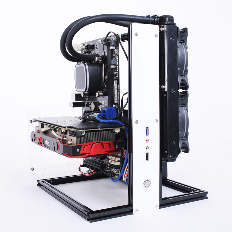Water Testing Kit - ITX MATX ATX 컴퓨터용 수냉 알루미늄