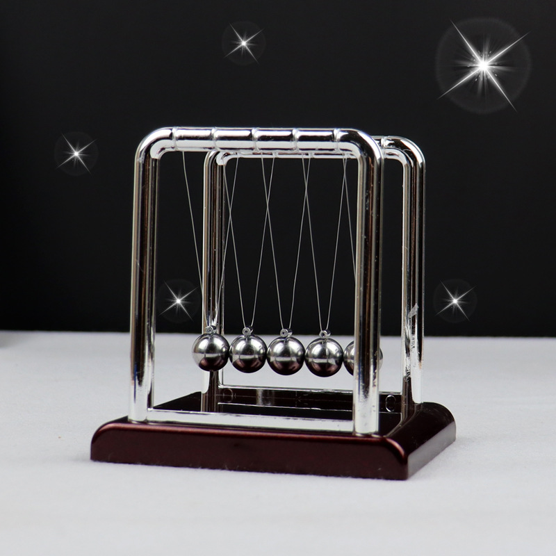 Newton Cradle Large - 물리 과학 장난감 뉴턴 밸런스 진자