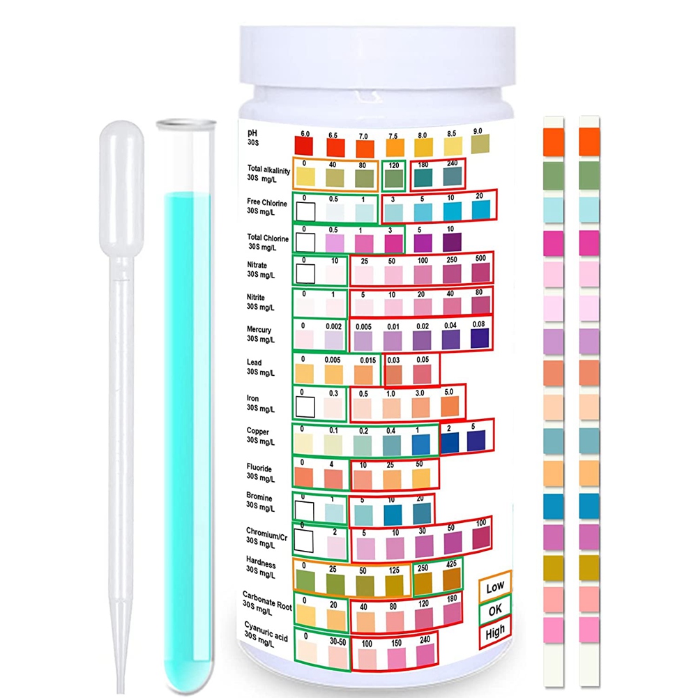 Water Testing Kit - 가정용 식수용 물 테스트 스트립, EPA