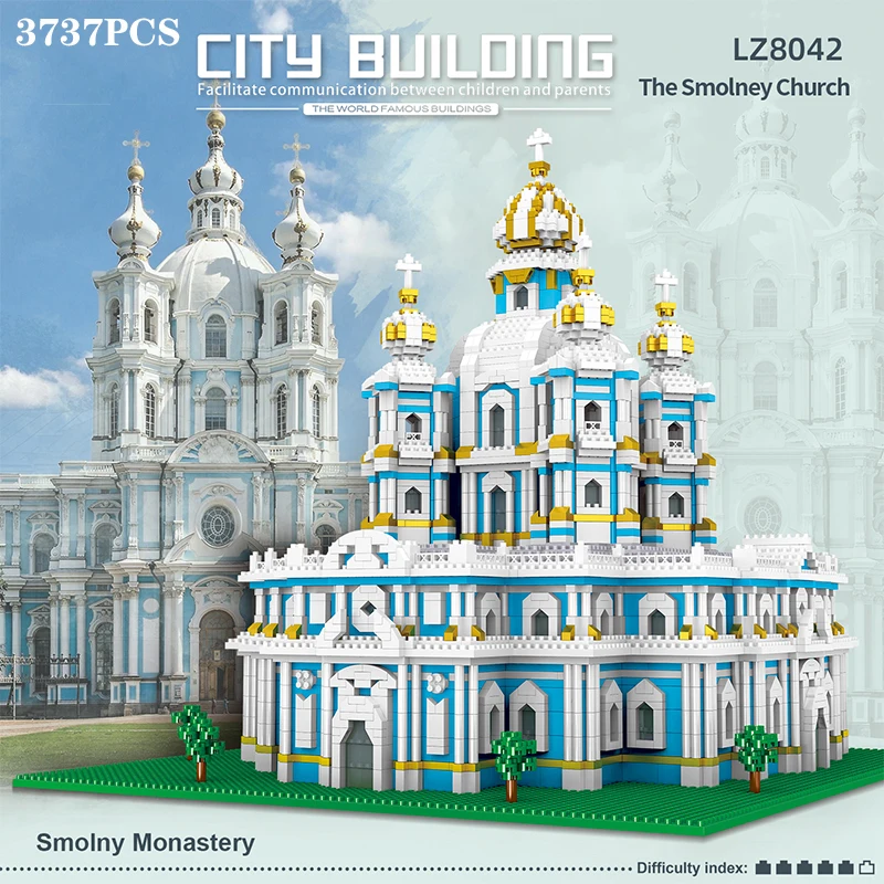 Solar System Orrery - 3737PCS 스몰니 교회 모델 빌딩 블록