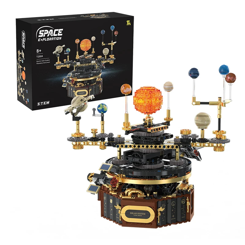 Solar System Orrery - 빌딩 블록 STEM, 기술 태양계 오레리