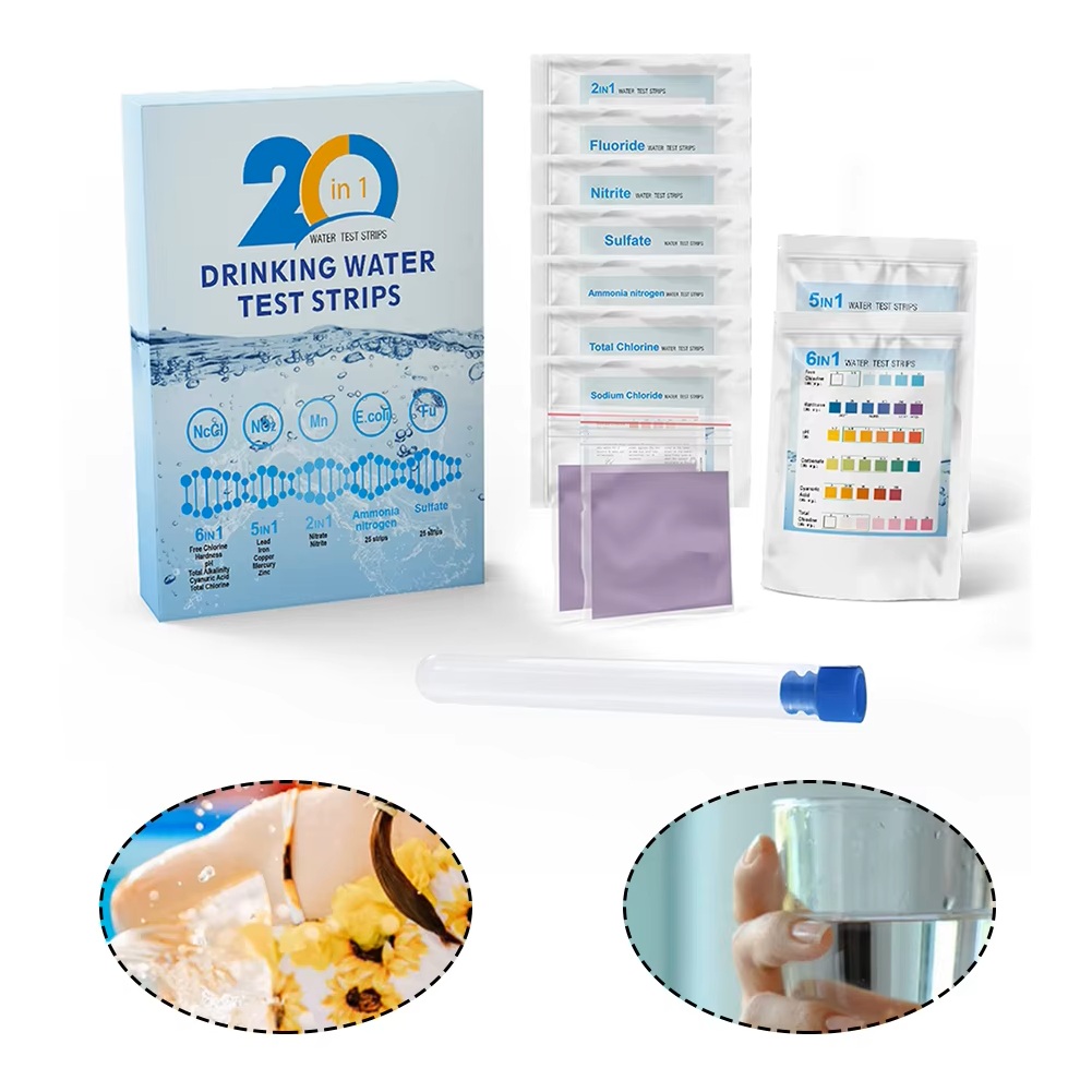 Water Testing Kit - 야고 20 in 1 수질 검사