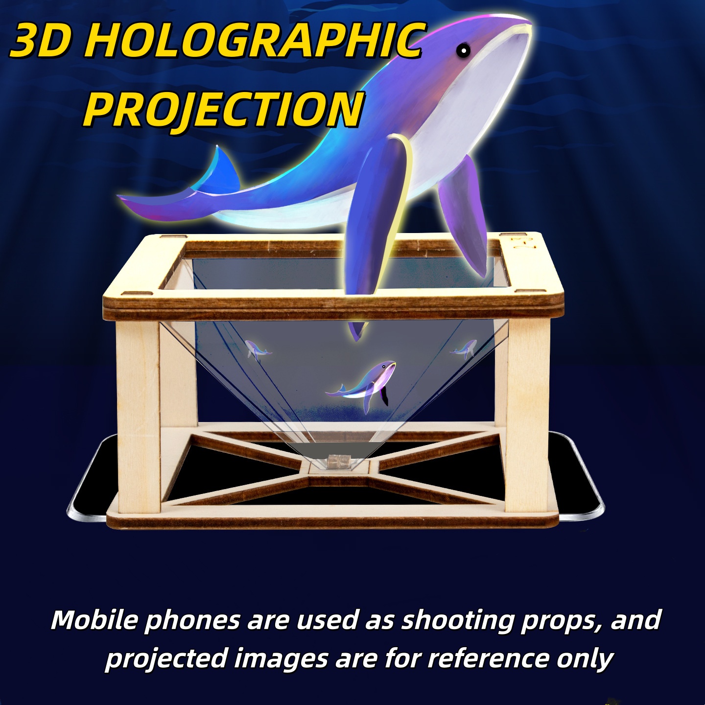Science Hobby Kit - DIY 3D 홀로그램 프로젝터 키트 물리학