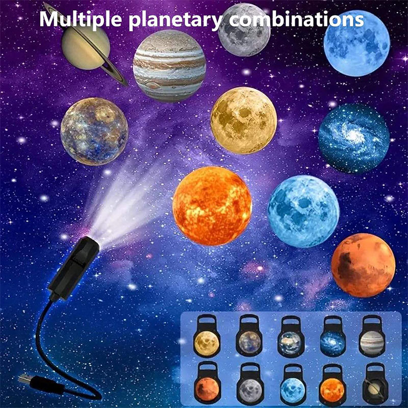 Planetarium Projector Home - LED 스타 갤럭시 프로젝터 램프 달