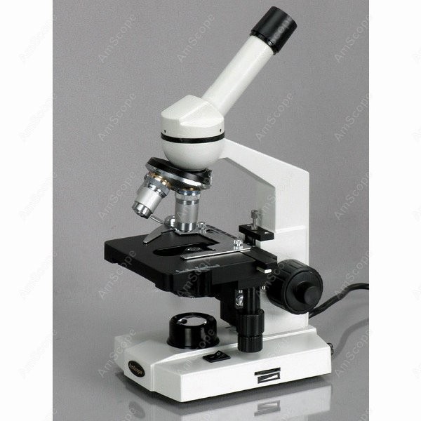 Microscope Compound 40X - AmScope M220 시리즈 단안 LED 복합