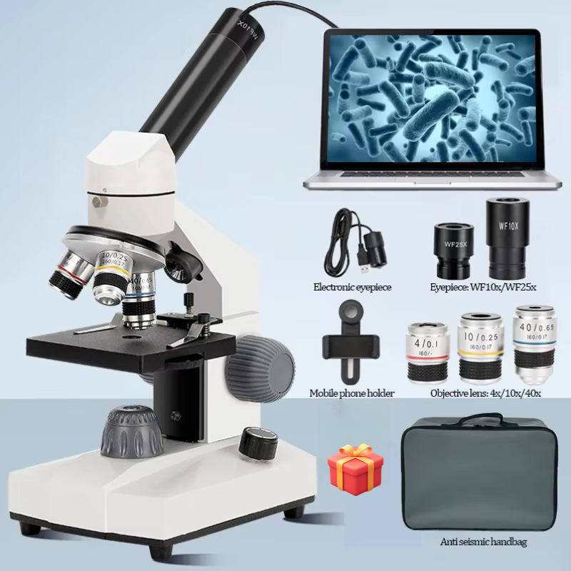 Microscope Compound 40X - 성인 및 어린이용 현미경, 40X-1000X 복합