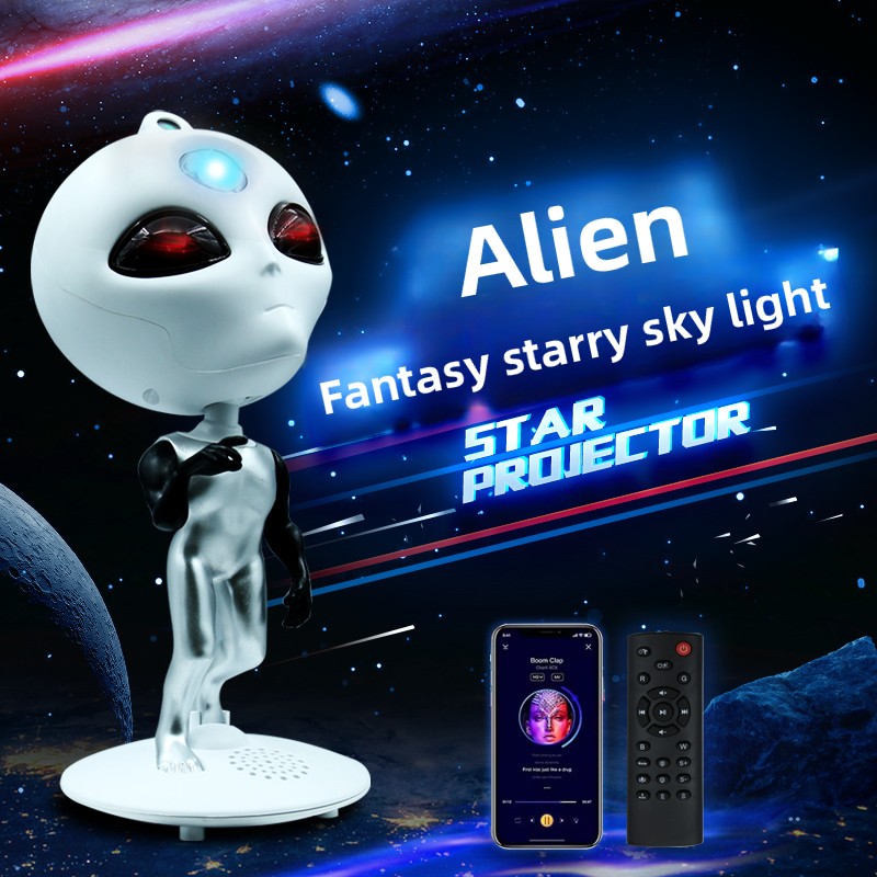 Planetarium Projector Home - 블루투스 스피커, 백색소음 타이머, 리모컨, 360도