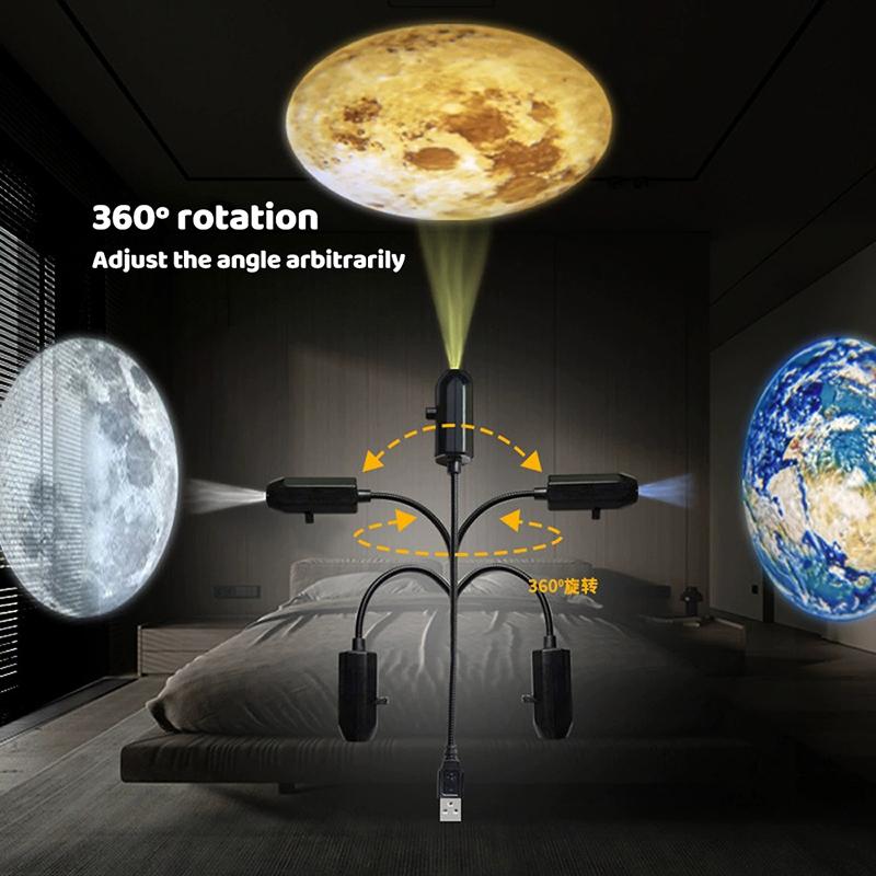(BF06) 로맨틱 회전식 갤럭시 스타 프로젝터 휴대용 - Planetarium Projector Home 리뷰 및 가격