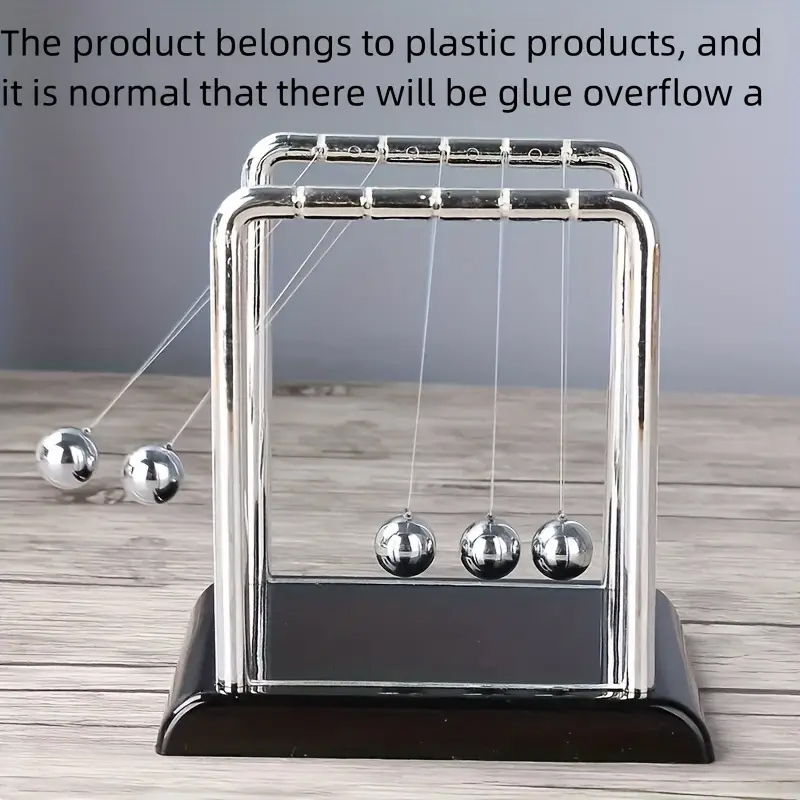 뉴턴의 요람 균형 강철 공 교육 용품 물리학 과학 진자 - Newton Cradle Large 리뷰 및 가격