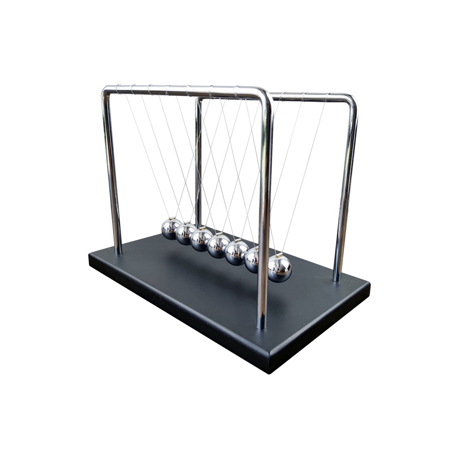 7 공 정비공 곡선 뉴턴 진자 공 금속 뉴턴의 요람 어 - Newton Cradle Large 리뷰 및 가격