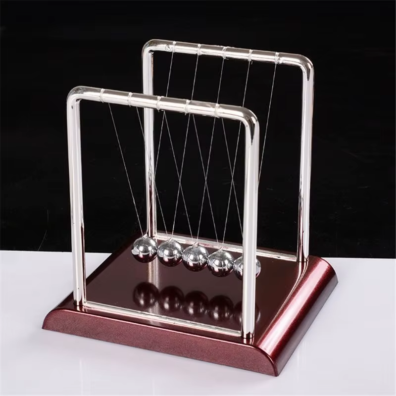 물리 과학 장난감 뉴턴 밸런스 진자 공 충돌 에너지 보 - Newton Cradle Large 리뷰 및 가격