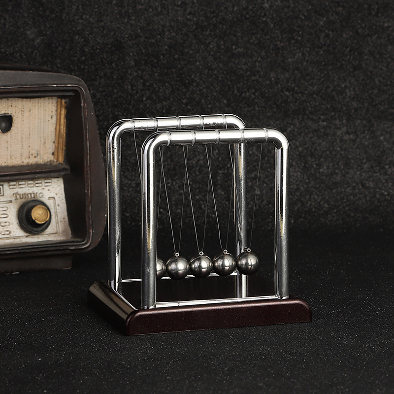 물리 과학 장난감 뉴턴 밸런스 진자 공 충돌 에너지 보 - Newton Cradle Large 리뷰 및 가격