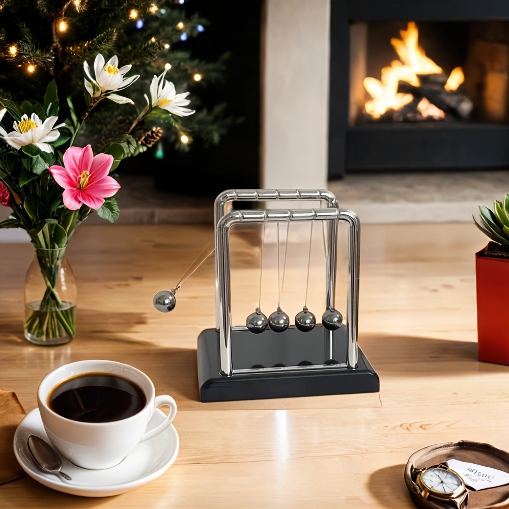 물리 과학 장난감 뉴턴 밸런스 진자 공 충돌 에너지 보 - Newton Cradle Large 리뷰 및 가격