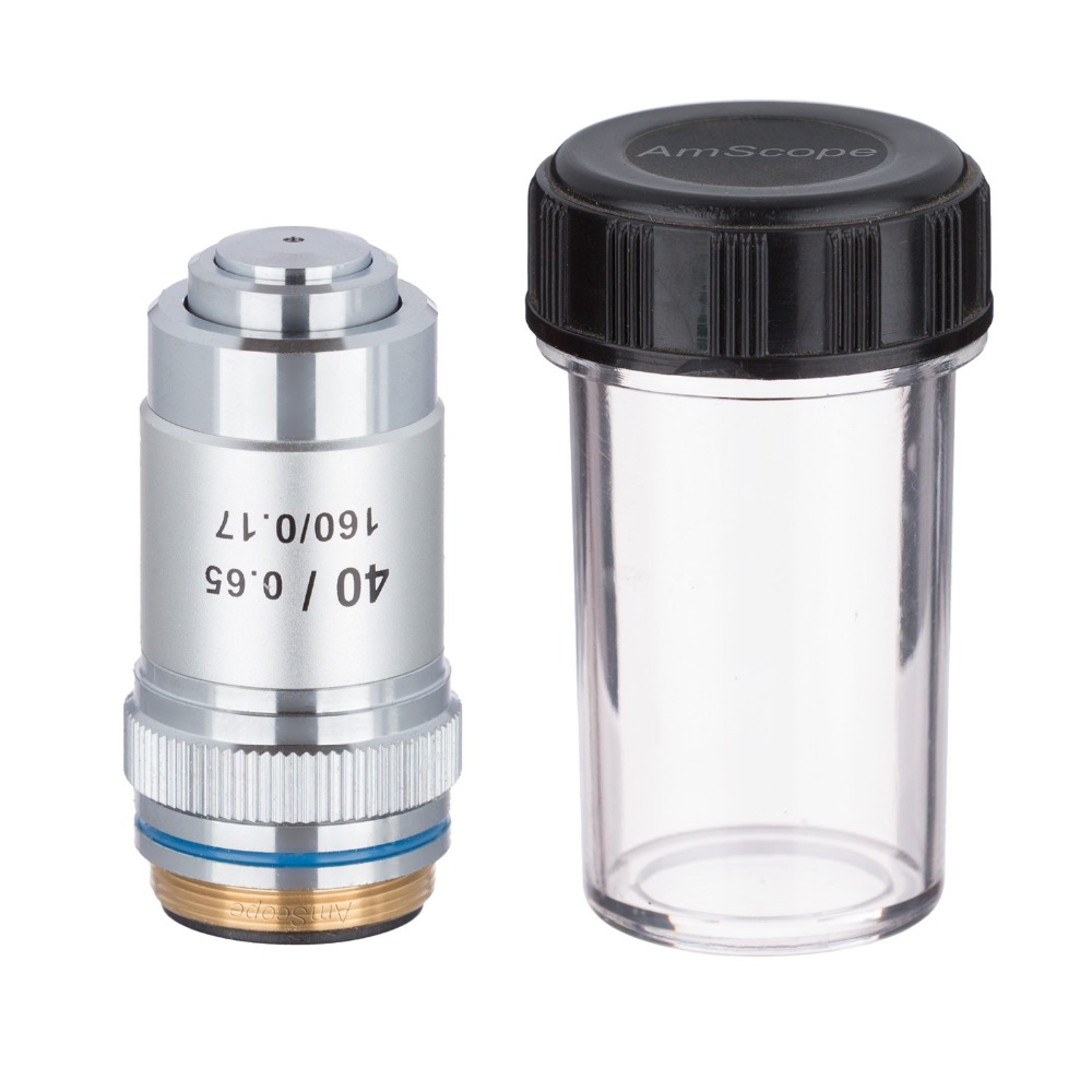 AmScope 40X (스프링형) 복합 현미경용 무색  - Microscope Compound 40X 리뷰 및 가격