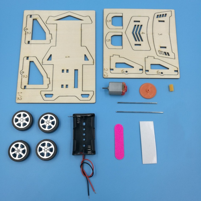 DIY 조립 레이싱카 소형 제작 과학 발명 키트 재료  - Science Hobby Kit 리뷰 및 가격