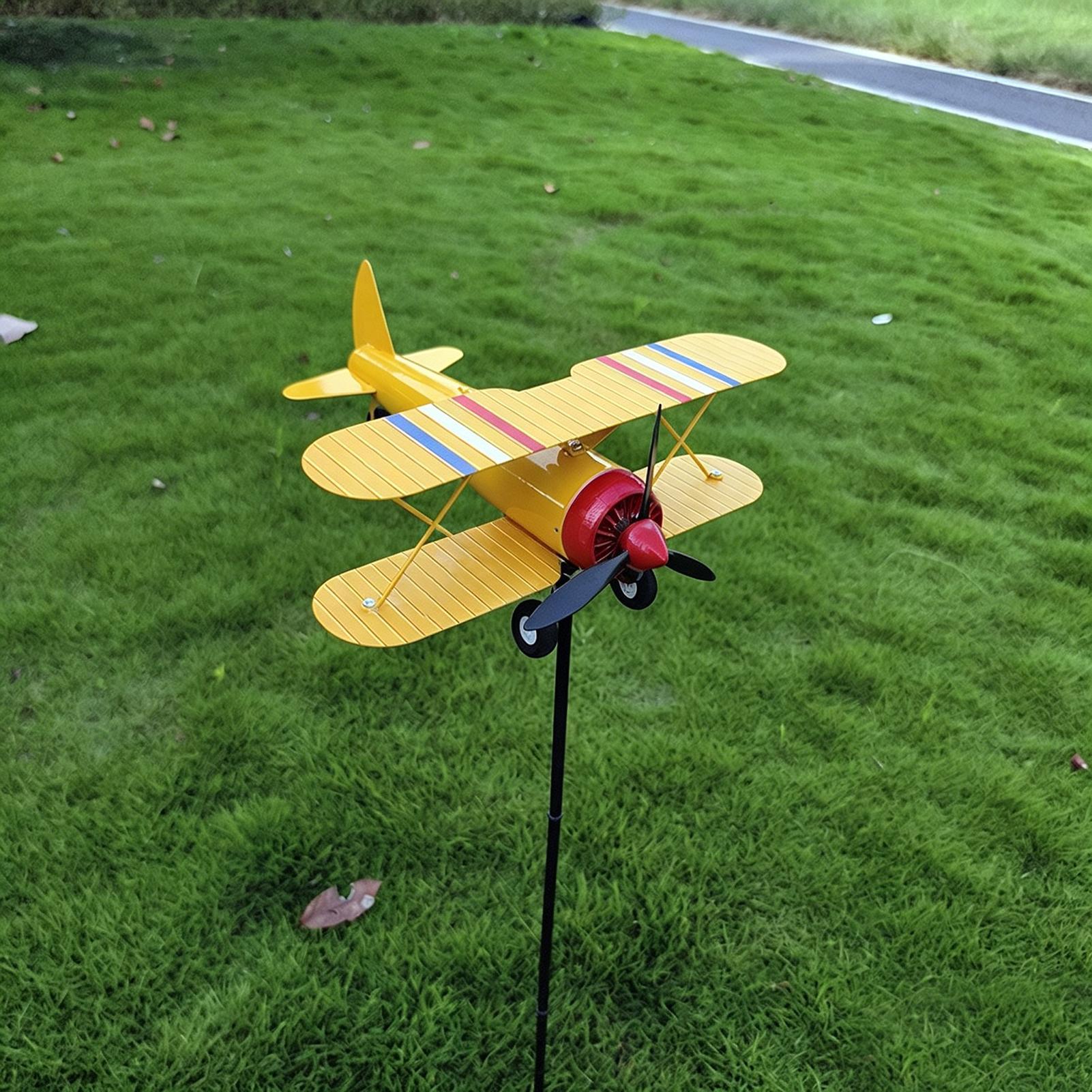 비행기 모양 풍향계 금속 풍차 풍속 측정 도구 잔디밭  - Anemometer Wind Speed 리뷰 및 가격