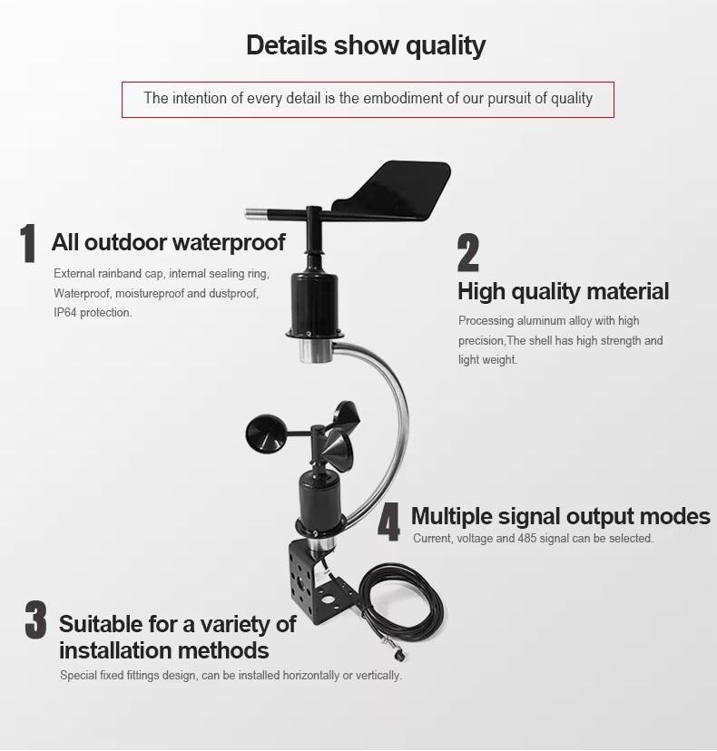 2026 0-5v 실외 IP65 방수 디지털 출력 보트 - Anemometer Wind Speed 리뷰 및 가격