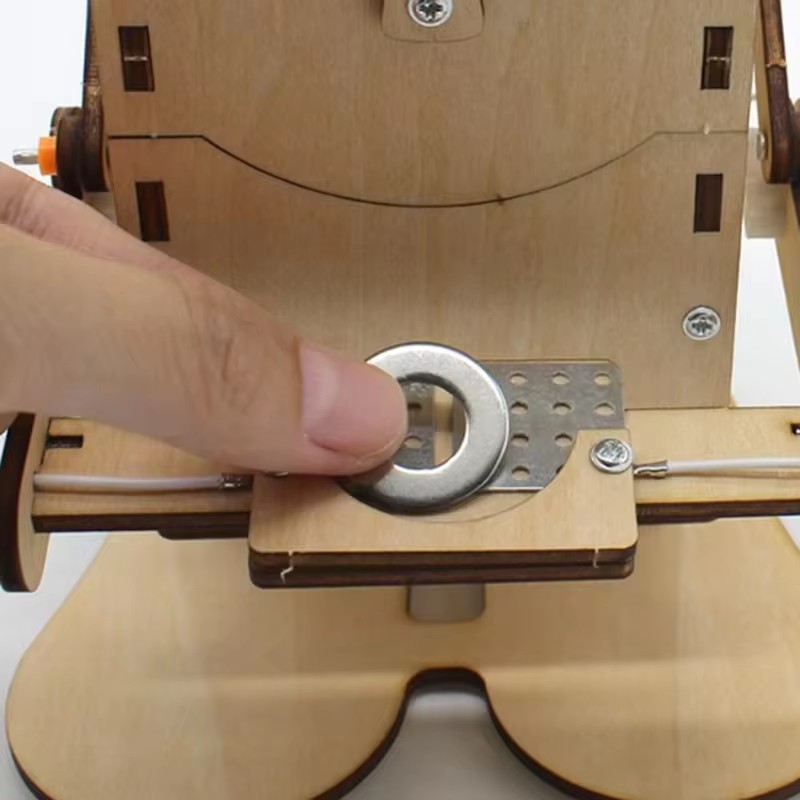 동전을 삼키는 먹는 로봇 모델 DIY 나무 조립 과학  - Science Robotics 리뷰 및 가격