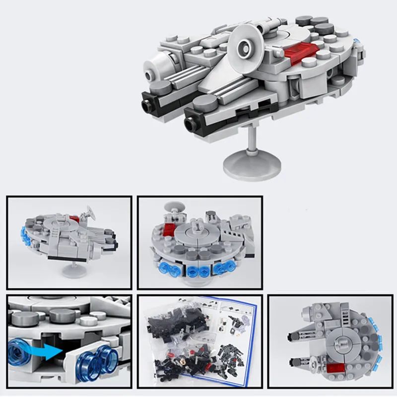 클래식 스타 파이터 비행기 우주선 빌딩 블록 세트 미니 - Science Robotics 리뷰 및 가격