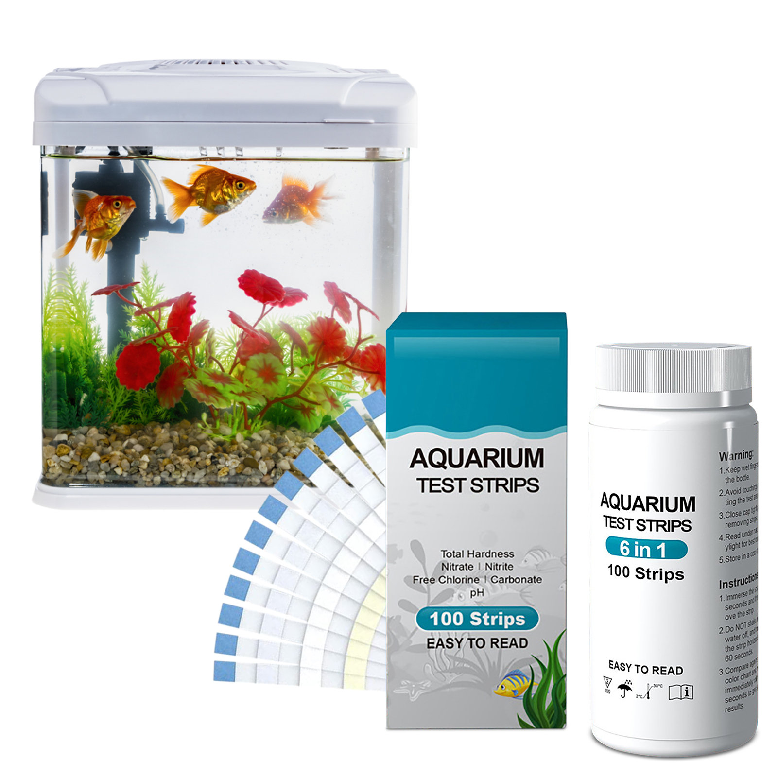 PH 질산염 염소 수질 테스트 스트립 키트, 수영장 연 - Water Testing Kit 리뷰 및 가격