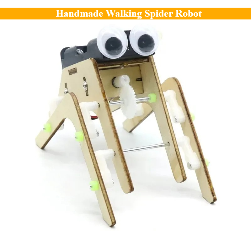 상상력 DIY 수제 워킹 스파이더 로봇 바이오닉 로봇  - Science Robotics 리뷰 및 가격