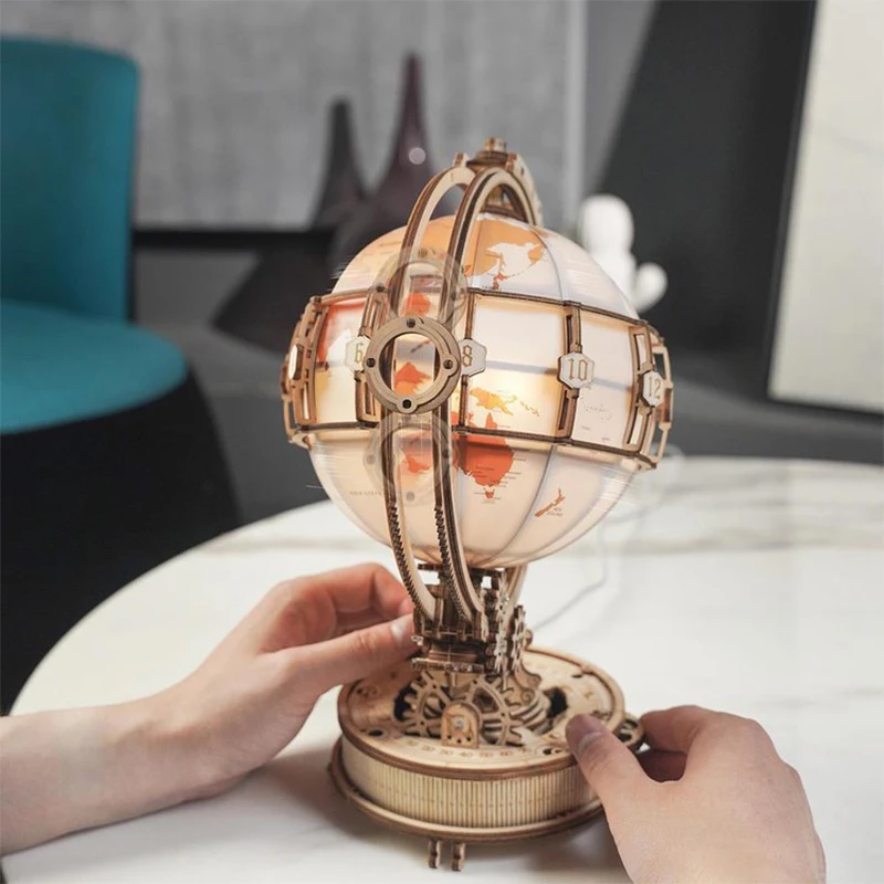 나무 글로브 램프 어린이를위한 생일 선물을위한 3D 퍼 - Solar System Orrery 리뷰 및 가격