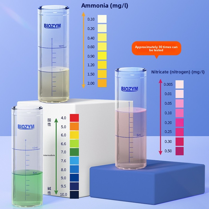 바이오짐 수족관 테스트 키트 - 니트릴/PH/암모니아  - Water Testing Kit 리뷰 및 가격