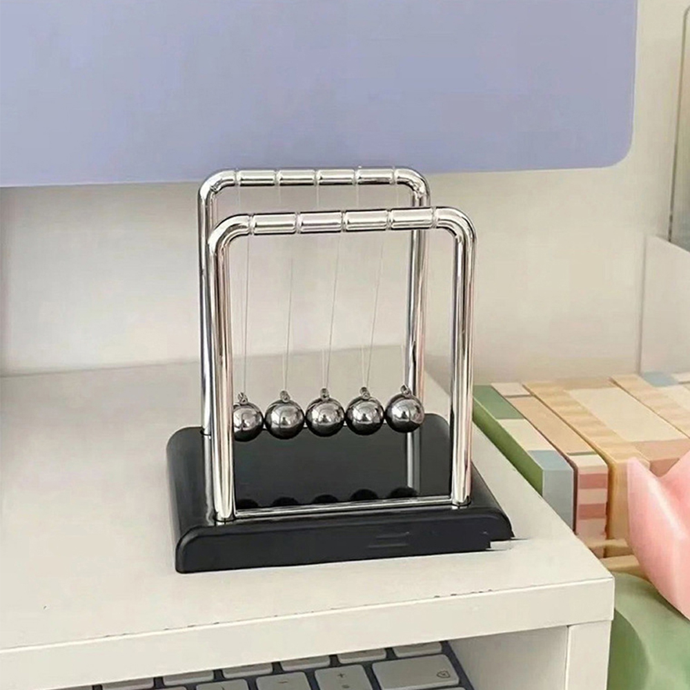 1PC 스윙 자기 공 영원한 모션 데스크 장난감 물리학 - Newton Cradle Large 리뷰 및 가격