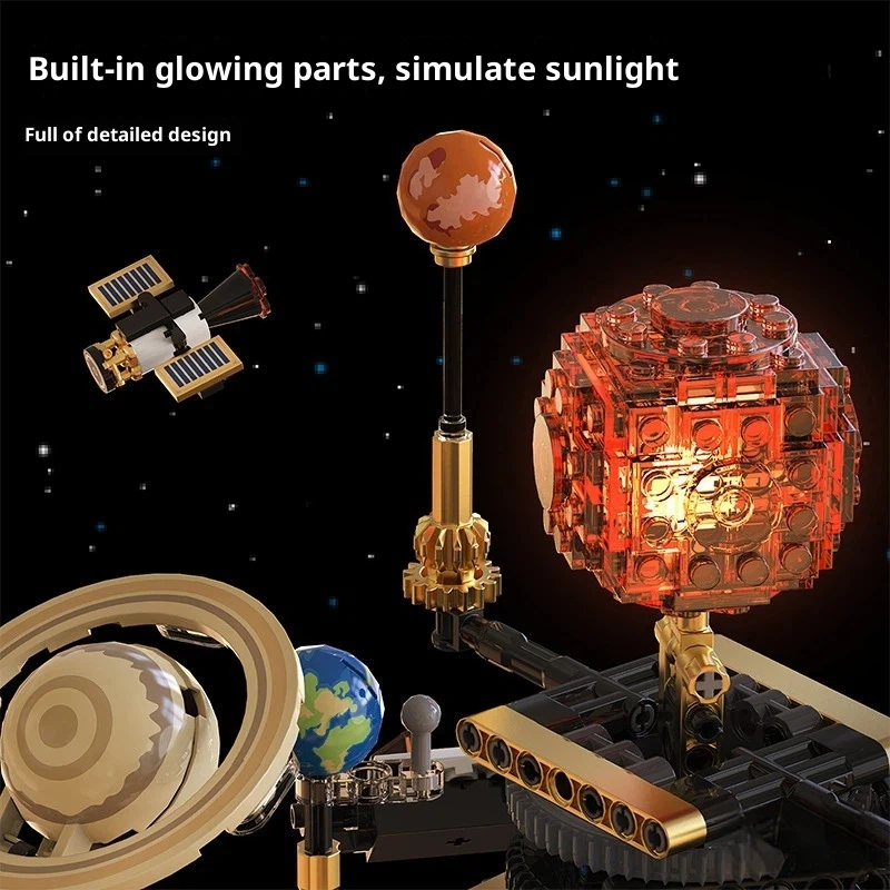Tuomu T2004 전기 태양계 오레리 빌딩 블록 스 - Solar System Orrery 리뷰 및 가격