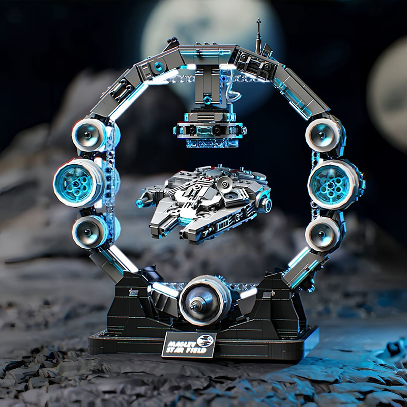 새로운 스타 플랜 빌딩 블록 모델 팔콘 우주선 DIY  - Solar System Orrery 리뷰 및 가격
