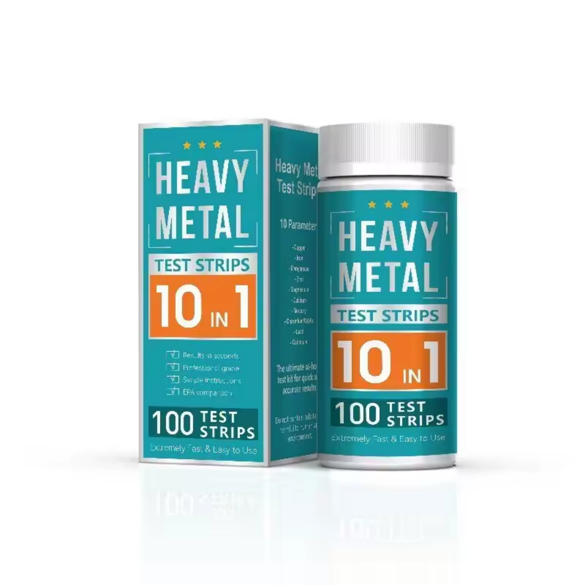 10 in1 완전한 중금속 물 테스트 키트 - 100개 - Water Testing Kit 리뷰 및 가격
