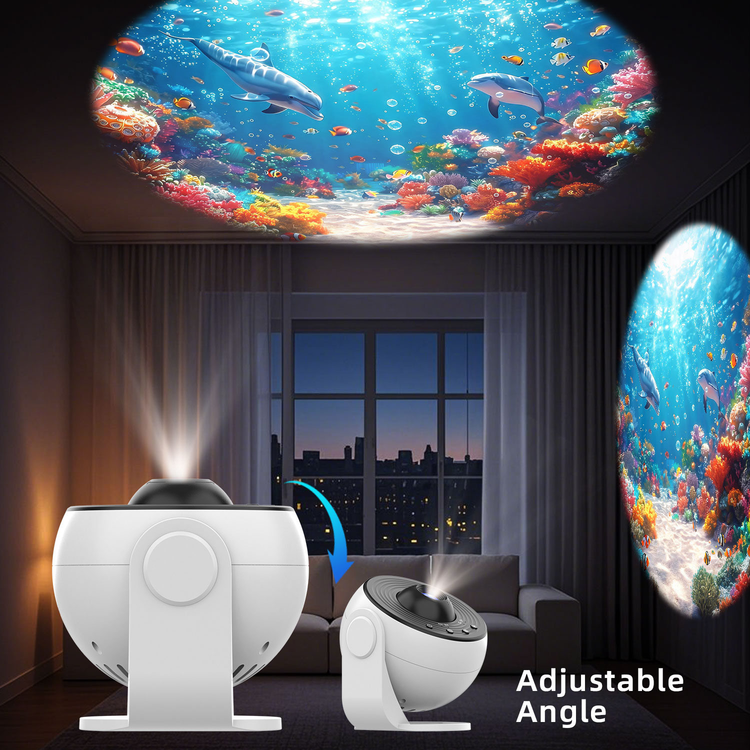 갤럭시 프로젝터 프로 나이트 라이트 25 프로젝션 4K - Planetarium Projector Home 리뷰 및 가격