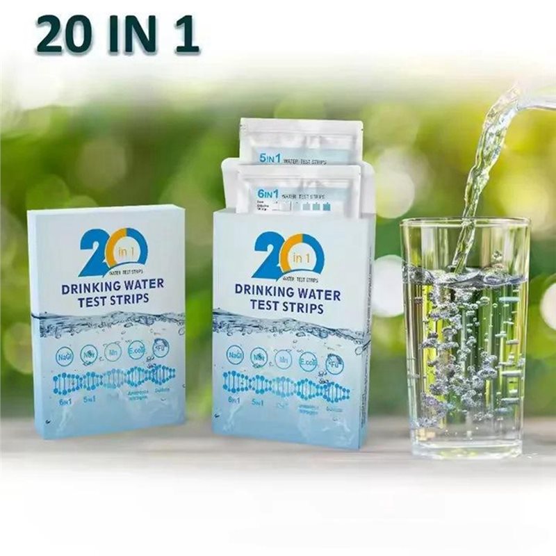 B23B 20 in 1 물 테스트 스트립 키트 (식수, - Water Testing Kit 리뷰 및 가격