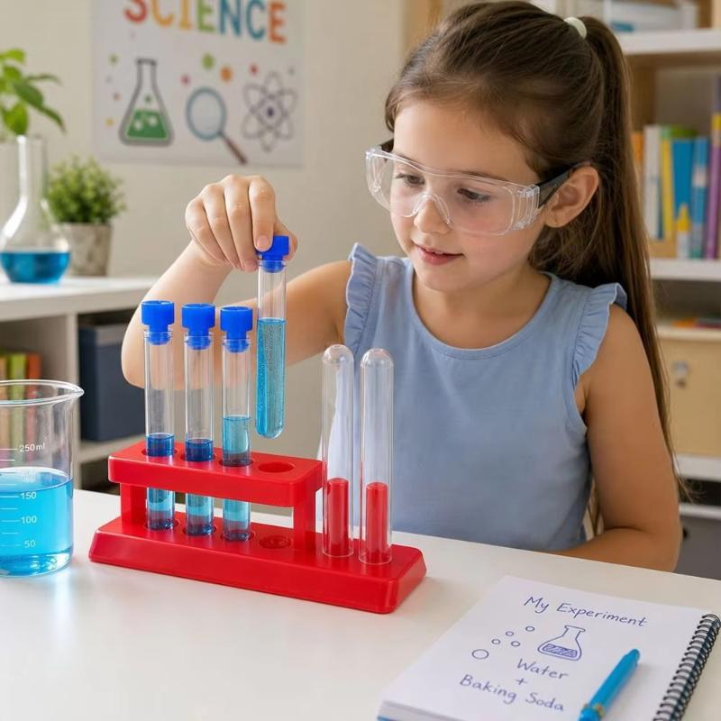 플라스틱 시험관 홀더 랙 두껍고 오래 지속되는 어린이를 - Science Experiment 리뷰 및 가격