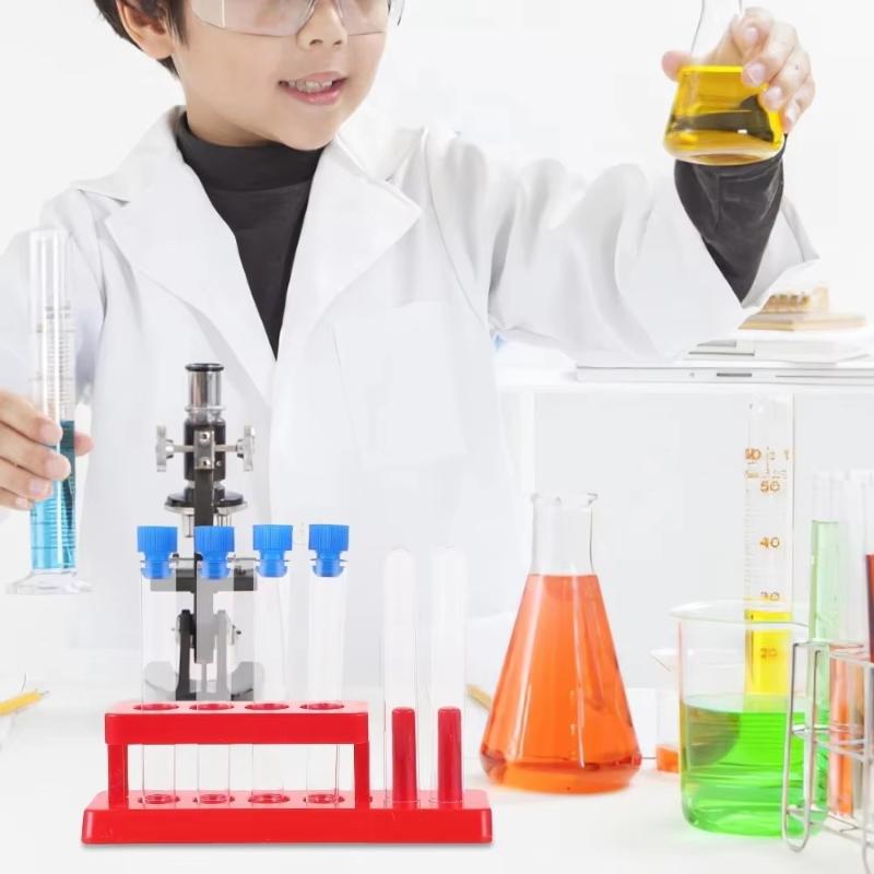 플라스틱 시험관 홀더 랙 두껍고 오래 지속되는 어린이를 - Science Experiment 리뷰 및 가격