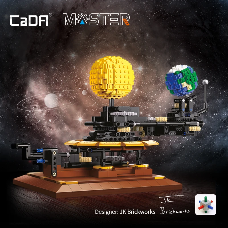 865 Pcs MOC 도시 태양계 지구와 태양 시계 빌 - Solar System Orrery 리뷰 및 가격