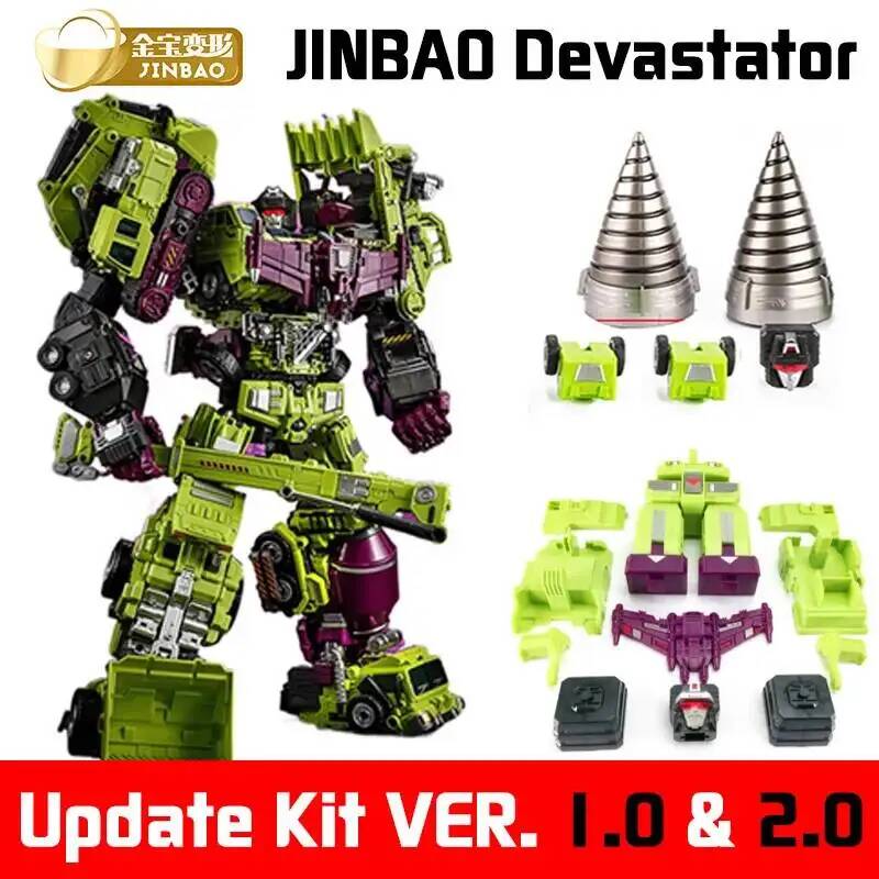 Jinbao Devastator 업데이트 키트 부품 V - Science Robotics 리뷰 및 가격