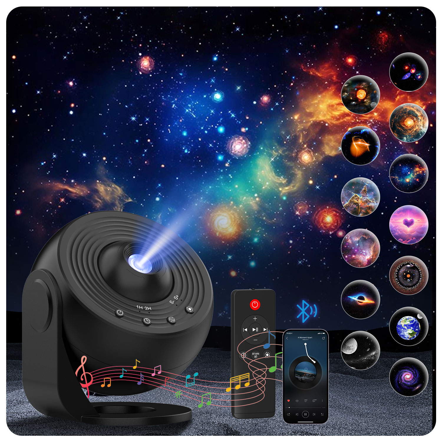 스타 프로젝터 갤럭시 프로 나이트 라이트 4K HD 이 - Planetarium Projector Home 리뷰 및 가격