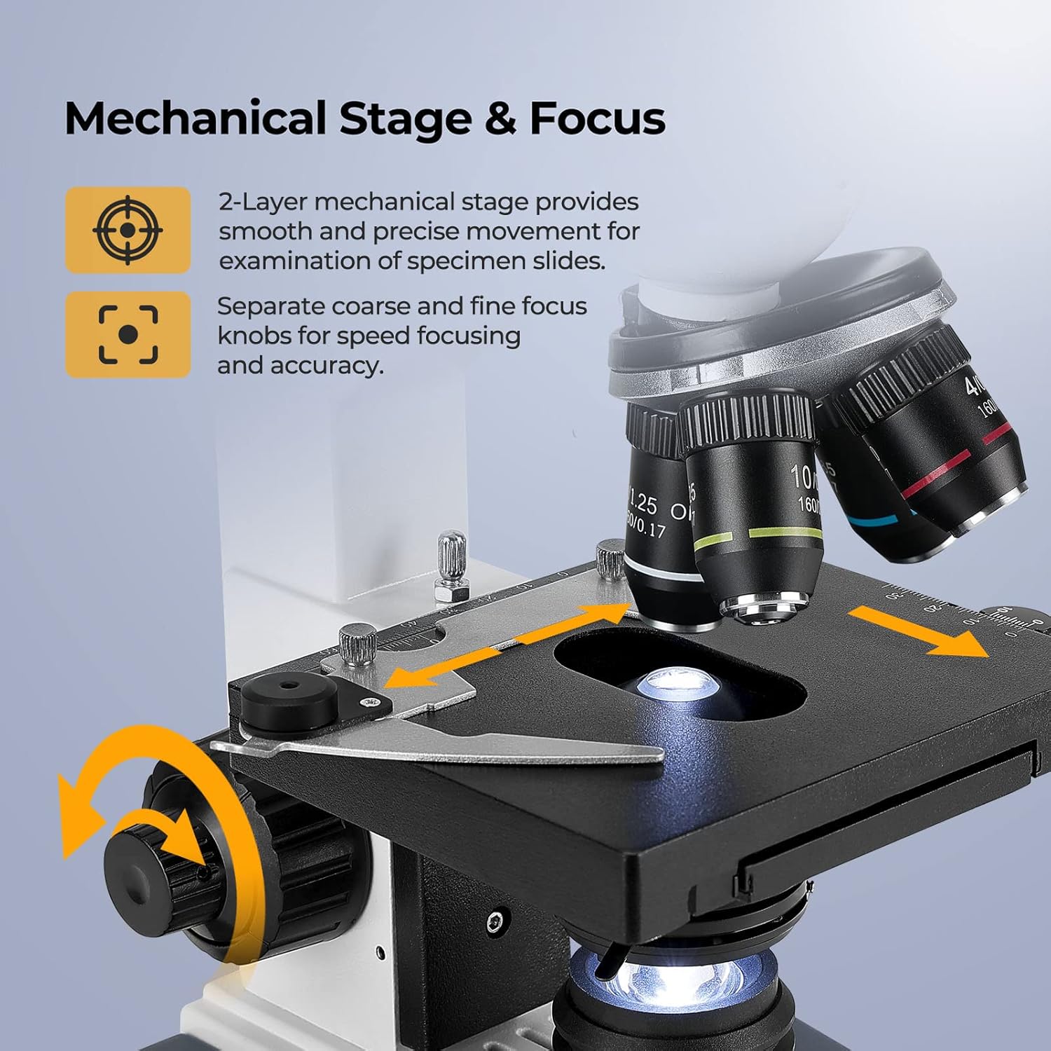 40X-2500X 삼안 복합 현미경 7인치 LCD 5M - Microscope Compound 40X 리뷰 및 가격