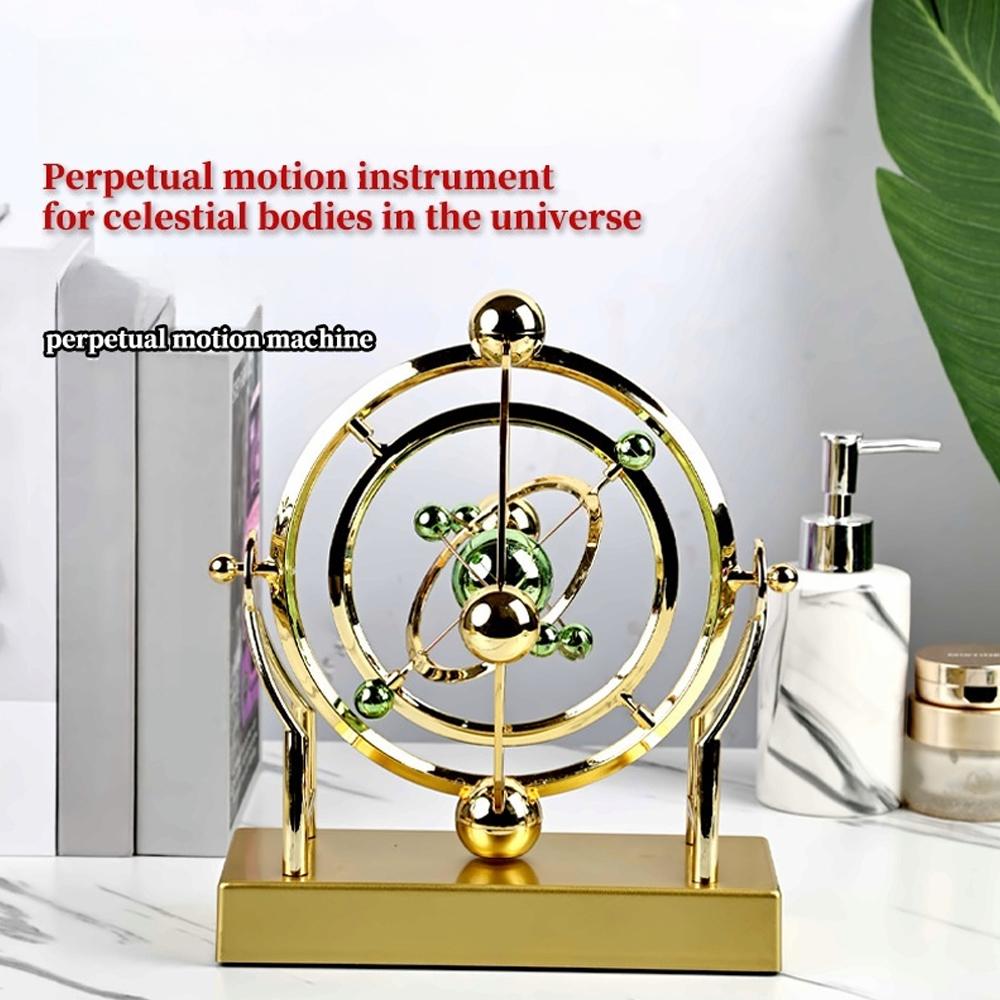 천체 궤도 진자 영구 운동 기계 키네틱 아트 데스크 장 - Solar System Orrery 리뷰 및 가격